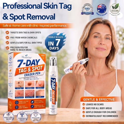 𝐏𝐡𝐚𝐫𝐦𝐚𝐜𝐢𝐬𝐭 𝐑𝐞𝐜𝐨𝐦𝐦𝐞𝐧𝐝𝐞𝐝 🍉𝑯𝗲𝙖𝐥𝒓𝗶𝙯𝗲® 7-𝐷𝑎𝑦 𝗧𝐚𝐠 & 𝗦𝗽𝐨𝐭 𝐄𝐫𝒂𝒔𝒆𝒓🪄(Zero 𝐏𝐚𝐢𝐧, Zero 𝐒𝐜𝐚𝒓𝒔 Rollerball)👩‍⚕️