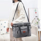 Double Layer Insulated Lunch Bag with Shoulder Strap – Large Capacity Picnic & Travel Tote