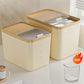 10KG Storage Container – Sealed Cereal, Pet Food, Rice, or Flour  Dispenser with Buckle