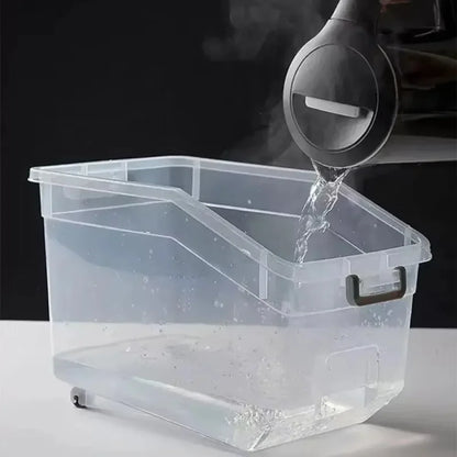 10KG Dry Food Dispenser – Airtight Storage Container with Lid