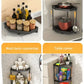 Kitchen Seasoning Shelf – 3 Tier Spice Rack & Chopstick Organiser for Corner Countertops